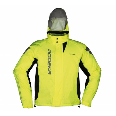 KURTKA PRZECIWDESZCZOWA MODEKA AX-DRY II NEONOWA