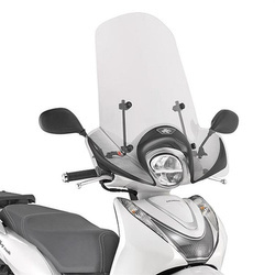 SZYBA HONDA SH MODE 125 '21, 51 X 66 CM PRZEZROCZYSTA - POTRZEBNE MOCOWANIE A1193AK